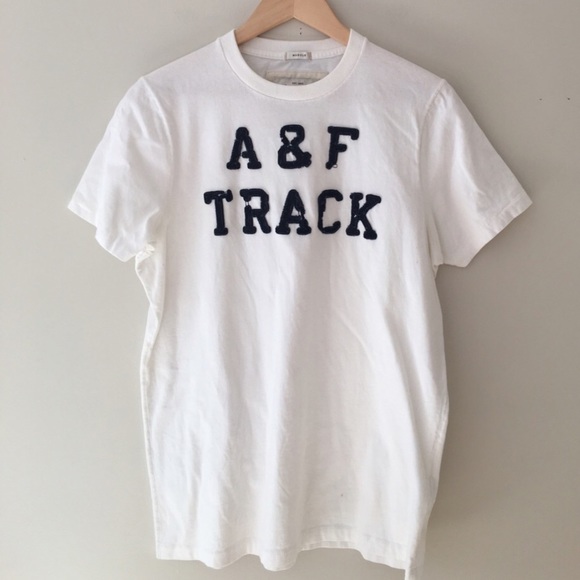 Abercrombie & Fitch Other - Abercrombie & Fitch White Graphic Logo Tee